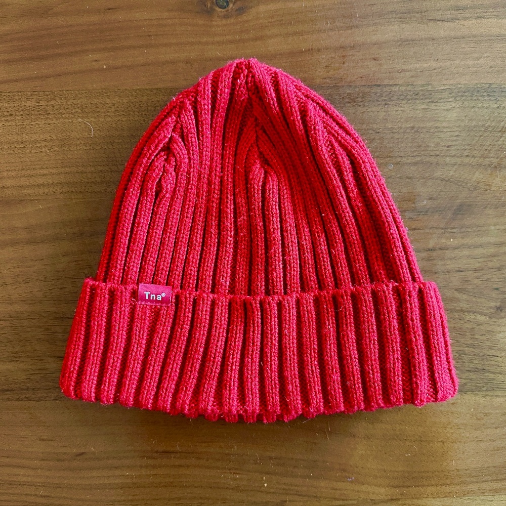 Aritzia Rush Beanie Rib-knit cotton beanie